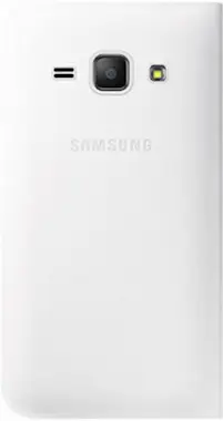 Samsung Funda con tapa para Galaxy J1 Samsung Funda con tapa para Galaxy J1