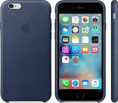 Apple Carcasa original de piel para iPhone 6S Apple Carcasa original de piel para iPhone 6S