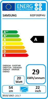 Samsung Monitor LED 22" FullHD S22F352FHU Samsung Monitor LED 22" FullHD S22F352FHU
