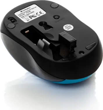 Verbatim Verbatim Go Nano ratón RF inalámbrico 1600 DPI Amb Verbatim Verbatim Go Nano ratón RF inalámbrico 1600 DPI Amb