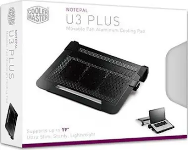 Cooler Master Cooler Master U3 Plus almohadilla fría 48,3 cm (19 Cooler Master Cooler Master U3 Plus almohadilla fría 48,3 cm (19