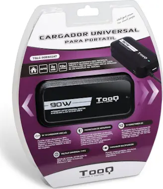 Tooq TooQ TQLC-90BS02AT Interior Negro cargador de disp Tooq TooQ TQLC-90BS02AT Interior Negro cargador de disp