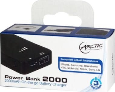 Arctic ARCTIC Power Bank 2000 Polímero de litio 2000mAh N Arctic ARCTIC Power Bank 2000 Polímero de litio 2000mAh N