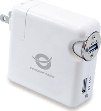 Conceptronic Conceptronic CUSBCHARKIT Auto, Interior Blanco car Conceptronic Conceptronic CUSBCHARKIT Auto, Interior Blanco car