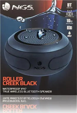 NGS NGS Roller Creek Altavoz portátil estéreo 10W Negr NGS NGS Roller Creek Altavoz portátil estéreo 10W Negr