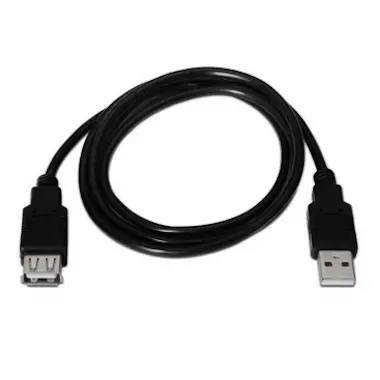Nanocable Nanocable CABLE USB 2.0, TIPO A/M-A/H, NEGRO, 3.0 Nanocable Nanocable CABLE USB 2.0, TIPO A/M-A/H, NEGRO, 3.0