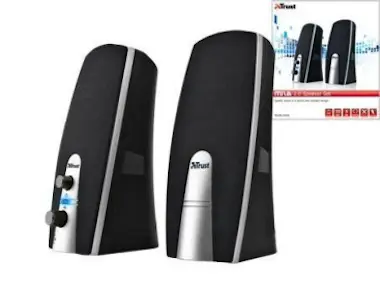 Trust Trust MiLa 2.0 Speaker Set 5W Negro, Plata altavoz Trust Trust MiLa 2.0 Speaker Set 5W Negro, Plata altavoz
