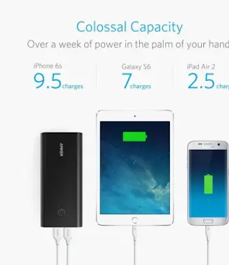 Anker Anker PowerCore+ 26800mAh & PowerPort+ batería ext Anker Anker PowerCore+ 26800mAh & PowerPort+ batería ext