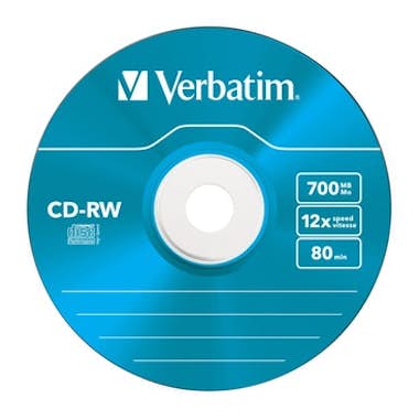 Verbatim Verbatim CD-RW Colour 12x 700 MB 5 pieza(s) Verbatim Verbatim CD-RW Colour 12x 700 MB 5 pieza(s)