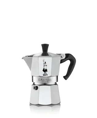 Bialetti Bialetti Moka Express 0,2 L Aluminio, Negro Bialetti Bialetti Moka Express 0,2 L Aluminio, Negro