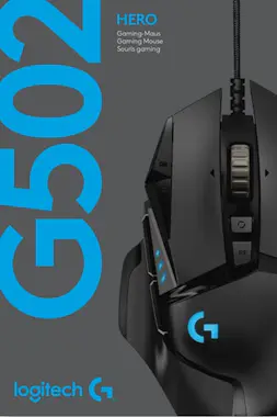 Logitech Logitech G502 Hero ratón USB Óptico 16000 DPI mano Logitech Logitech G502 Hero ratón USB Óptico 16000 DPI mano
