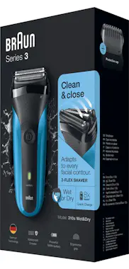 Braun Braun Series 3 310s afeitadora Máquina de afeitar Braun Braun Series 3 310s afeitadora Máquina de afeitar