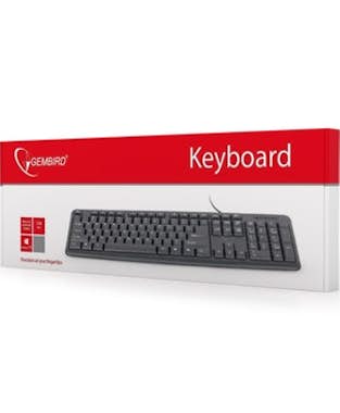 Gembird Gembird KB-U-103-ES teclado USB Español Negro