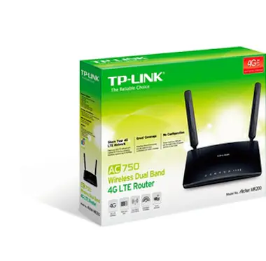 TP-Link TP-LINK Archer MR200 router inalámbrico Doble band TP-Link TP-LINK Archer MR200 router inalámbrico Doble band