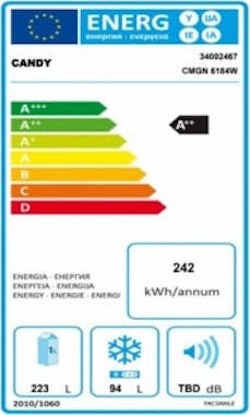 Candy CMGN 6184W Frigorífico Candy CMGN 6184W Frigorífico
