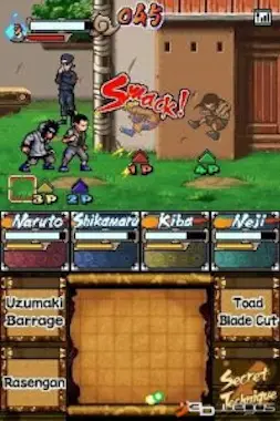 NDS Naruto Ninja Council 3 NDS Naruto Ninja Council 3