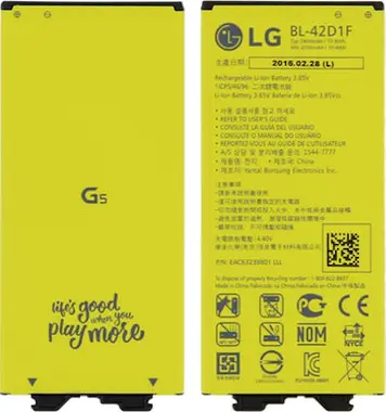 LG Batería original LG para LG G5 - LG BL-42D1F EAC63 LG Batería original LG para LG G5 - LG BL-42D1F EAC63