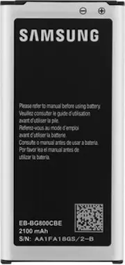 Samsung Batería original para Galaxy S5 Mini - EB-BG800CBE Samsung Batería original para Galaxy S5 Mini - EB-BG800CBE