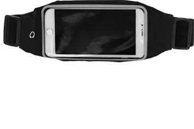 Avizar Cinturón Running Negro Táctil abertura auriculares Avizar Cinturón Running Negro Táctil abertura auriculares