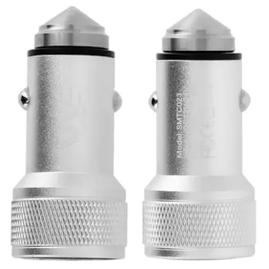 Wave concept Cargador para coche 2 puertos USB 3,4A - Wave Conc Wave concept Cargador para coche 2 puertos USB 3,4A - Wave Conc