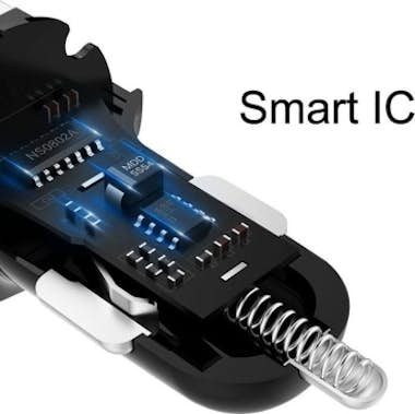 Estuyoya Cargador para coche carga r?pida 2 puertos USB Tec Estuyoya Cargador para coche carga r?pida 2 puertos USB Tec