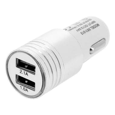 Avizar Cargador para coche 2 puertos USB 3.1A - Blanco Avizar Cargador para coche 2 puertos USB 3.1A - Blanco