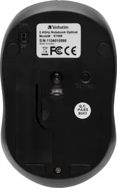 Verbatim Verbatim Go Nano ratón RF inalámbrico 1600 DPI Amb Verbatim Verbatim Go Nano ratón RF inalámbrico 1600 DPI Amb