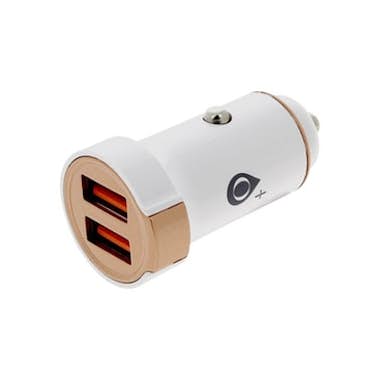 Avizar Cargador para coche 2x Puertos USB 2.4A Cable USB- Avizar Cargador para coche 2x Puertos USB 2.4A Cable USB-