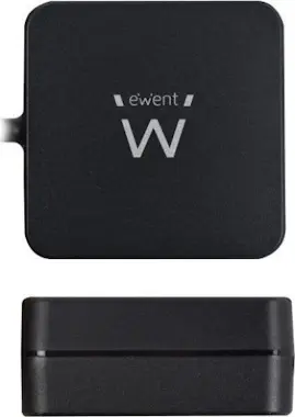 Ewent Ewent EW3980 Interior Negro cargador de dispositiv Ewent Ewent EW3980 Interior Negro cargador de dispositiv