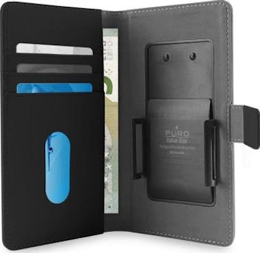 Puro PURO UNIWALLET3BLKXL 5.1"" Folio Negro funda para Puro PURO UNIWALLET3BLKXL 5.1"" Folio Negro funda para