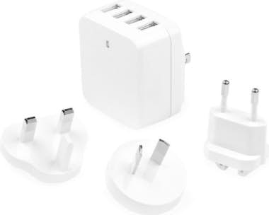 StarTech.com StarTech.com Cargador de Pared USB de 4 Puertos - StarTech.com StarTech.com Cargador de Pared USB de 4 Puertos -