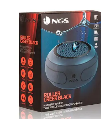 NGS NGS Roller Creek Altavoz portátil estéreo 10W Negr NGS NGS Roller Creek Altavoz portátil estéreo 10W Negr