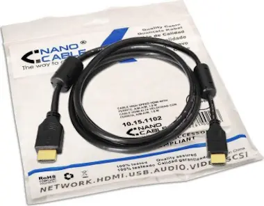 Nanocable Nanocable CABLE HDMI V1.4 (ALTA VELOCIDAD / HEC) C Nanocable Nanocable CABLE HDMI V1.4 (ALTA VELOCIDAD / HEC) C