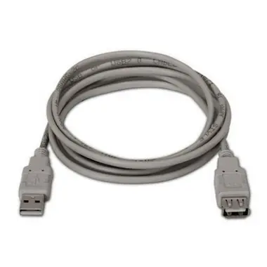 Nanocable Nanocable CABLE USB 2.0, TIPO A/M-A/H, BEIGE, 1.0M Nanocable Nanocable CABLE USB 2.0, TIPO A/M-A/H, BEIGE, 1.0M