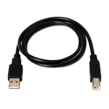 Nanocable Nanocable 10.01.0102-BK 1m USB A USB B Macho Macho Nanocable Nanocable 10.01.0102-BK 1m USB A USB B Macho Macho