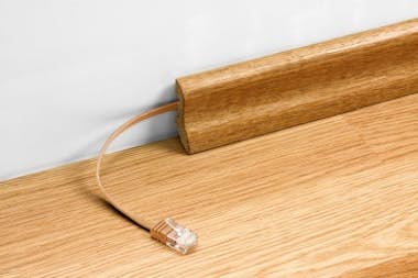 GooBay Goobay 96303 0.5m Cat6a U/UTP (UTP) Blanco cable d GooBay Goobay 96303 0.5m Cat6a U/UTP (UTP) Blanco cable d