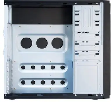 Chieftec Chieftec HQ-01B-OP Midi-Tower Negro carcasa de ord Chieftec Chieftec HQ-01B-OP Midi-Tower Negro carcasa de ord