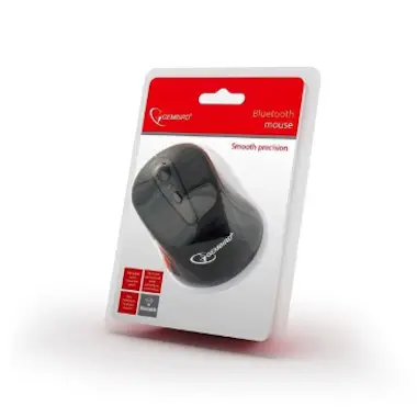 Gembird Gembird MUSWB2 Bluetooth 1600DPI Negro, Gris ratón Gembird Gembird MUSWB2 Bluetooth 1600DPI Negro, Gris ratón