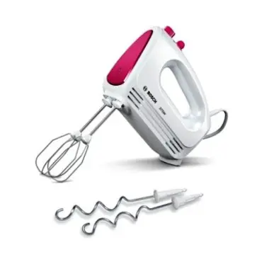 Bosch Bosch MFQ2210P Batidora de mano 375W Rosa, Color b Bosch Bosch MFQ2210P Batidora de mano 375W Rosa, Color b