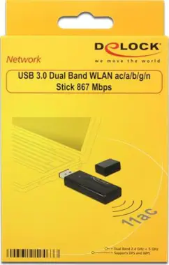 Delock DeLOCK 12463 WLAN 867Mbit/s adaptador y tarjeta de Delock DeLOCK 12463 WLAN 867Mbit/s adaptador y tarjeta de