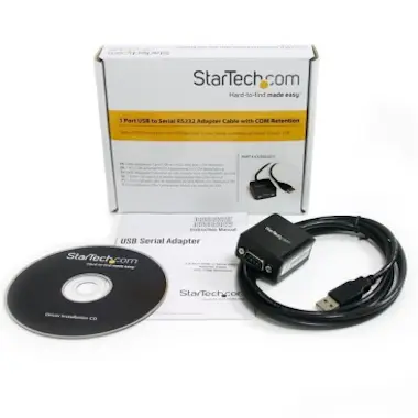 StarTech.com StarTech.com Cable 1,8m USB a Puerto Serie Serial StarTech.com StarTech.com Cable 1,8m USB a Puerto Serie Serial