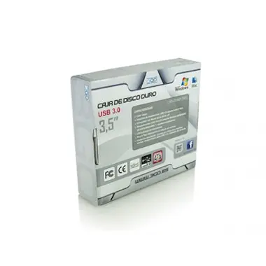 3GO 3GO HDD35BK312 caja para disco duro externo 3.5"" 3GO 3GO HDD35BK312 caja para disco duro externo 3.5""