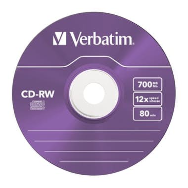 Verbatim Verbatim CD-RW Colour 12x 700 MB 5 pieza(s) Verbatim Verbatim CD-RW Colour 12x 700 MB 5 pieza(s)