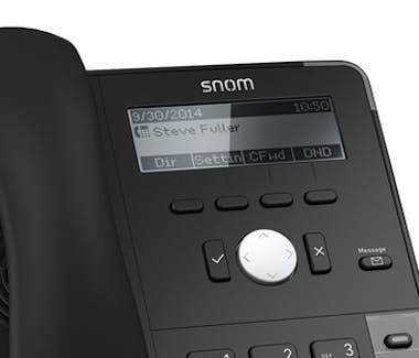 Snom Snom D712 teléfono IP Negro Terminal con conexión Snom Snom D712 teléfono IP Negro Terminal con conexión
