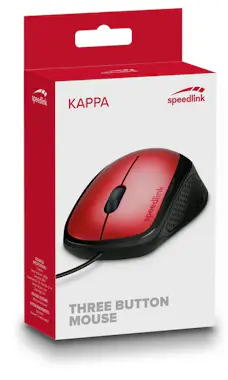 Speedlink SPEEDLINK SL-610011-RD ratón USB Óptico 1000 DPI Speedlink SPEEDLINK SL-610011-RD ratón USB Óptico 1000 DPI