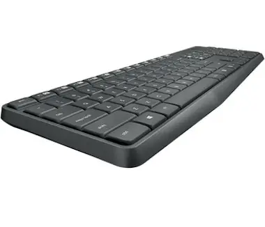 Logitech Logitech MK235 teclado RF Wireless Húngaro Black Logitech Logitech MK235 teclado RF Wireless Húngaro Black
