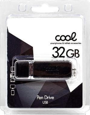 Cool Pen Drive USB x32 GB 2.0 COOL Piel Leather Negro Cool Pen Drive USB x32 GB 2.0 COOL Piel Leather Negro