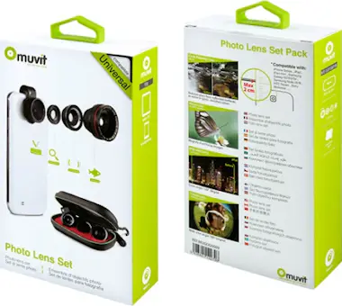 Muvit Kit Lentes 4 en 1 Universal Muvit Kit Lentes 4 en 1 Universal