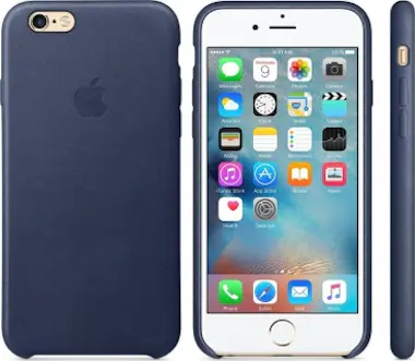 Apple Carcasa original de piel para iPhone 6S Apple Carcasa original de piel para iPhone 6S