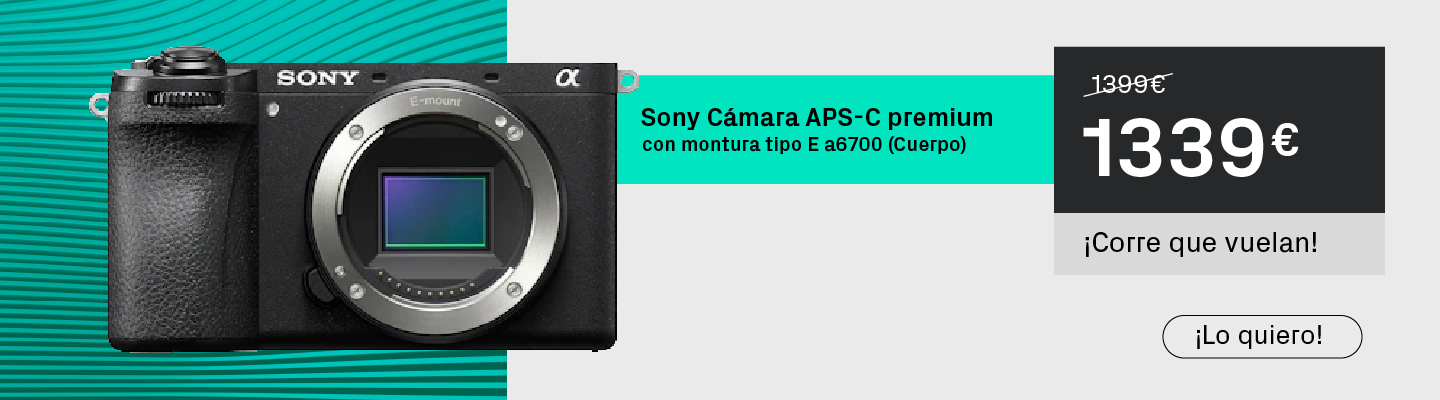 Cámara Sony APS-C premium | Phone House